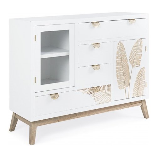 Base Yes Everyday 0744972 FOLIUM Bianco e Legno naturale