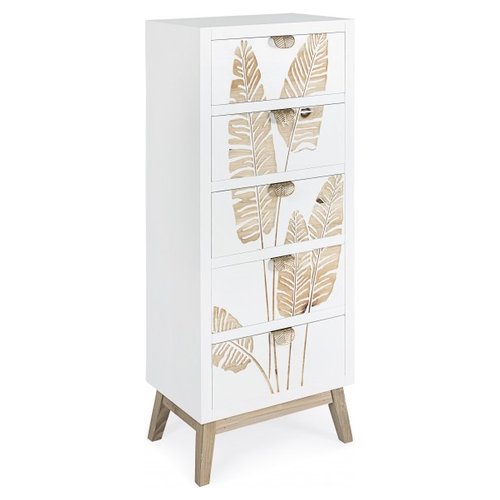 Cassettiera Yes Everyday 0744968 FOLIUM Bianco e Legno chiaro