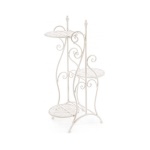 Yes Everyday - Porta piante Yes Everyday 0720986 EMILY Pieghevole 3 posti Bianco anti