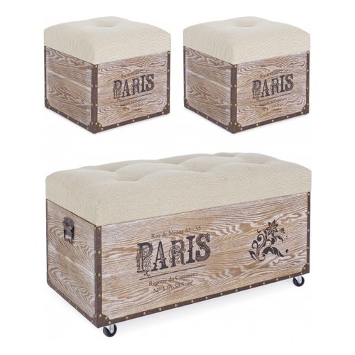 Set bauli Yes Everyday 0720060 TRAVEL Paris Corda