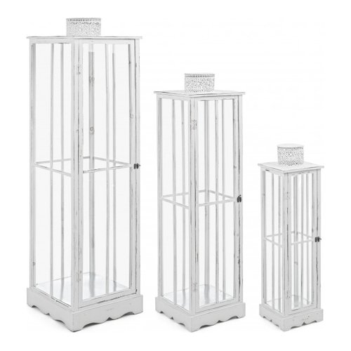 Set lanterne Yes Everyday 0140924 ASTANA Bianco anticato