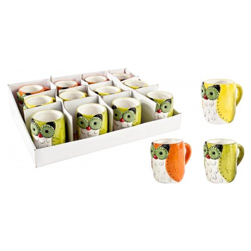 Set tazze mug Yes Everyday 0553585 Gufo Aldo