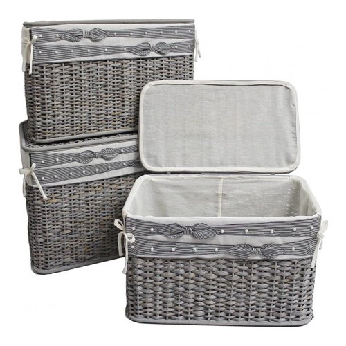 Set porta oggetti Yes Everyday 0402407 Elegantly Grigio