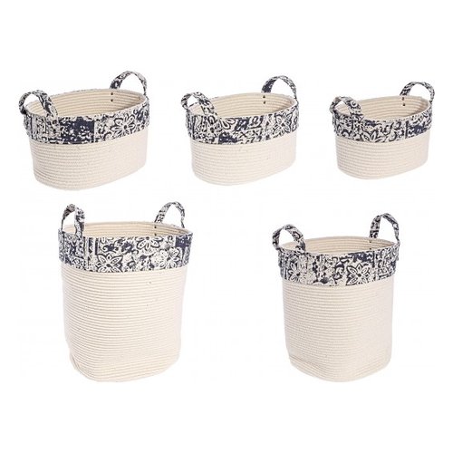 Set porta biancheria Yes Everyday 0210760 VERONICA Avorio