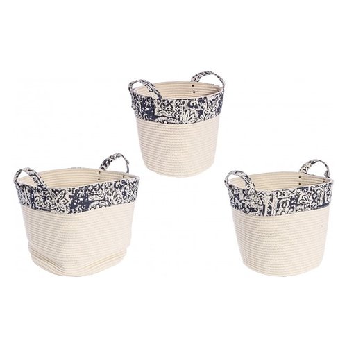 Set ceste Yes Everyday 0210761 VERONICA Con Manici Beige e Blu