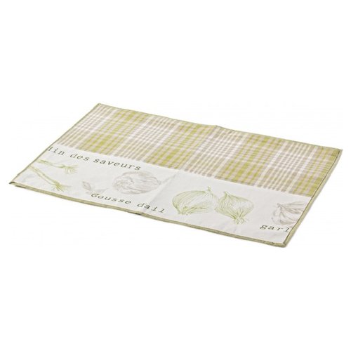 Set tovagliette Yes Everyday 0467153 HERBS Avorio e Verde