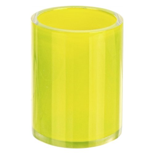 Bicchiere porta spazzolino Yes Everyday 0190572 TOPAZIO Lime traslucid