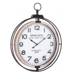 Yes Everyday - Orologio da parete Yes Everyday 0182151 TICKING Q83 Cromo e Legno