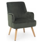 Yes Everyday - Poltrona Yes Everyday Adeline Verde bosco 0748175