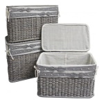 Yes Everyday - Set porta oggetti Yes Everyday 0402407 Elegantly Grigio