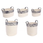 Set porta biancheria Yes Everyday 0210760 VERONICA Avorio