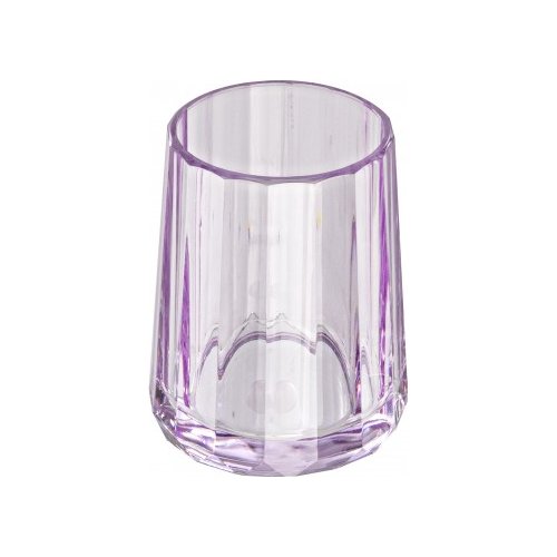 Bicchiere porta spazzolino Yes Everyday 0190565 PREZIOSO Lilla traspar