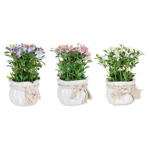 Pianta artificiale Yes Everyday 0172704 VASO FIORE ADELAIDA ASS3 Assor