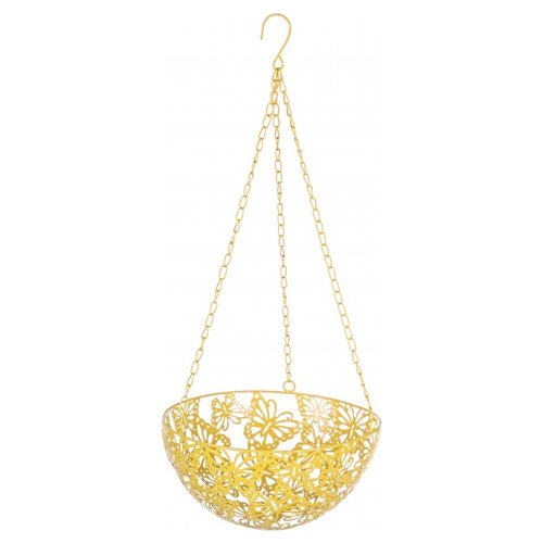 Porta vaso Yes Everyday 0133114 FARFALLA Sospeso Giallo