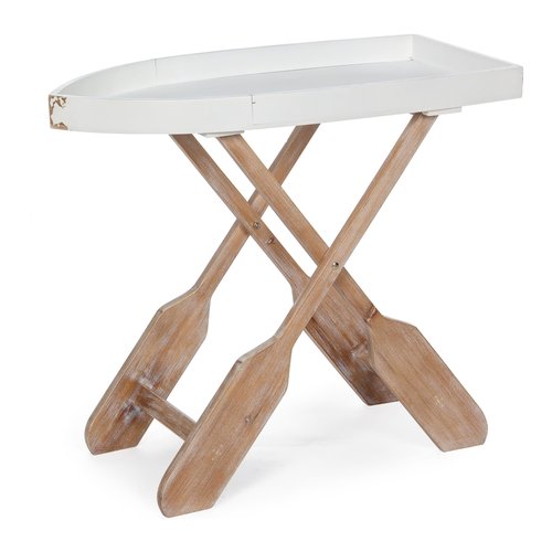 Tavolino Yes Everyday 0742701 GOZZO L Legno e Bianco