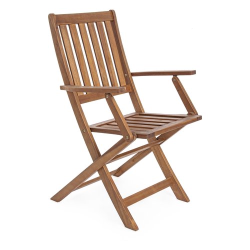 Sedia con braccioli Yes Everyday 0805127 MALI Acacia naturale