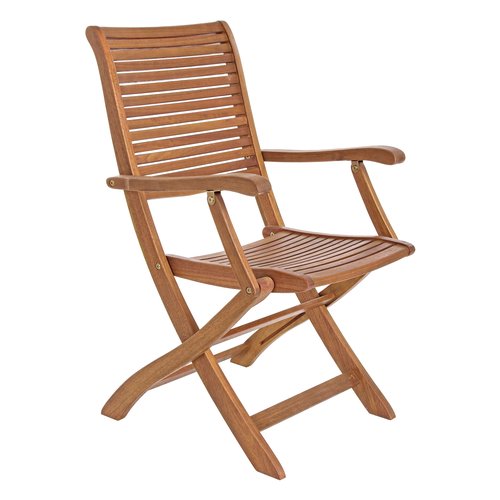 Sedia con braccioli Yes Everyday 0805123 NOEMI Acacia naturale