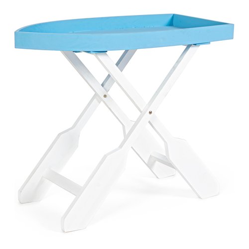 Tavolino Yes Everyday 0742689 GOZZO L Bianco e Azzurro