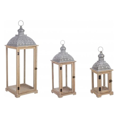 Set lanterne Yes Everyday 0140888 OBERLECH Naturale