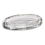 Yes Everyday - Porta sapone appoggio Yes Everyday 0190557 Prezioso Trasparente