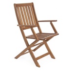 Yes Everyday - Sedia con braccioli Yes Everyday 0805127 MALI Acacia naturale