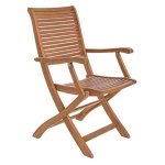 Sedia con braccioli Yes Everyday 0805123 NOEMI Acacia naturale