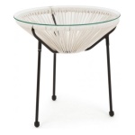 Yes Everyday - Tavolino da esterno Yes Everyday Parker Bianco 0802789