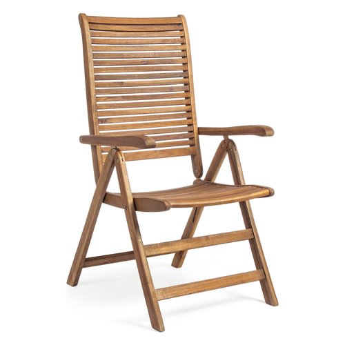 Sedia con braccioli Yes Everyday 0805124 NOEMI Acacia naturale