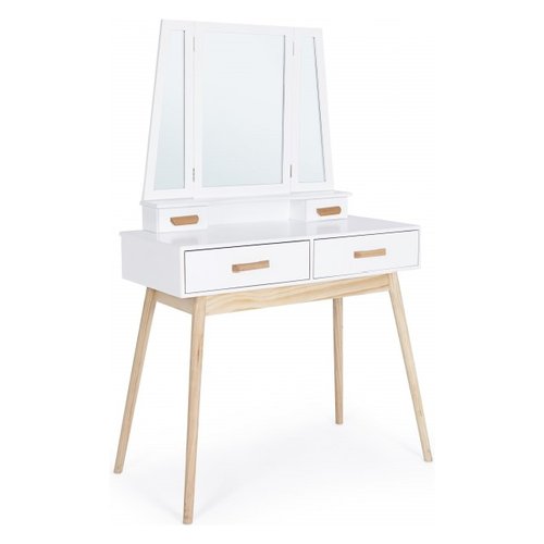 Toeletta con specchio Yes Everyday 0740050 ORDINARY Bianco