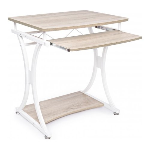 Scrivania Yes Everyday 0710372 VIOLET Bianco e Legno chiaro