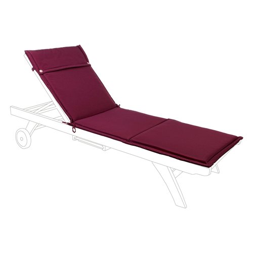 Cuscino lettino Yes Everyday 0806372 POLY180 Bordeaux
