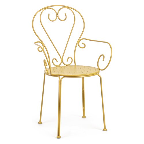 Sedia con braccioli Yes Everyday 0802860 ETIENNE Ocra