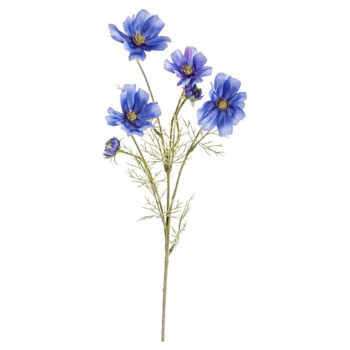 Stelo Yes Everyday 0171776 Cosmos 6Fiori Azzurro 60 cm 