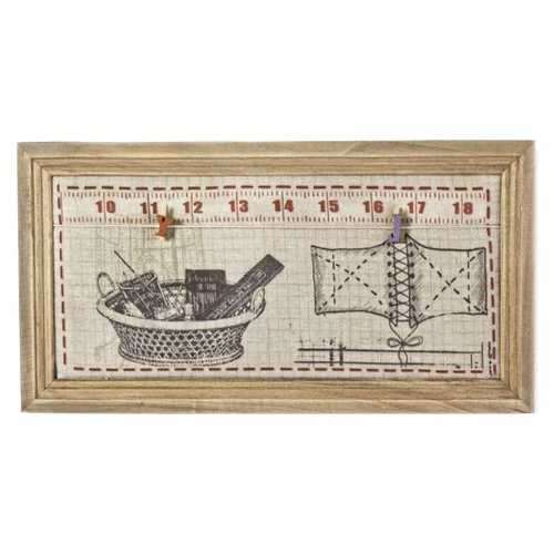Lavagnetta Yes Everyday 0183707 Memo Cucito Legno chiaro