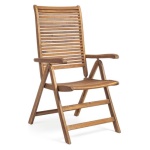 Sedia con braccioli Yes Everyday 0805124 NOEMI Acacia naturale