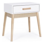 Yes Everyday - Cassettiera Yes Everyday Ordinary Bianco e Legno chiaro 0740045