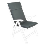 Cuscino alto Yes Everyday 0806369 POLY180 Antracite