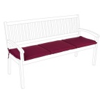 Yes Everyday - Cuscino poltrona Yes Everyday 0806376 Poly CUSCINO POLY180 BORDEAUX PA