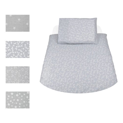 Set culla Baby Idea 30100 avvicinamento 4 pz con piumino Fantasia Grig