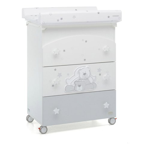 Bagnetto fasciatoio Foppapedretti 9900072142 DOLCESTELLA 3 cassetti Bi