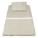 Baby Idea - Lenzuola culla Baby Idea L3010FB Cullami Tris Lenzuola Universale per 