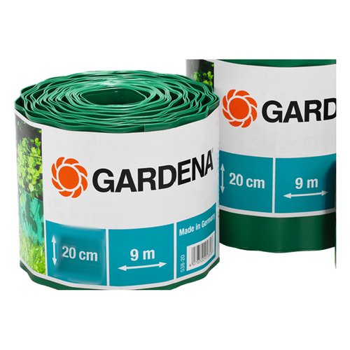 Recinzione Plastica Per Giardino - Bordatura Flessibile Verde, Facile Da Installare