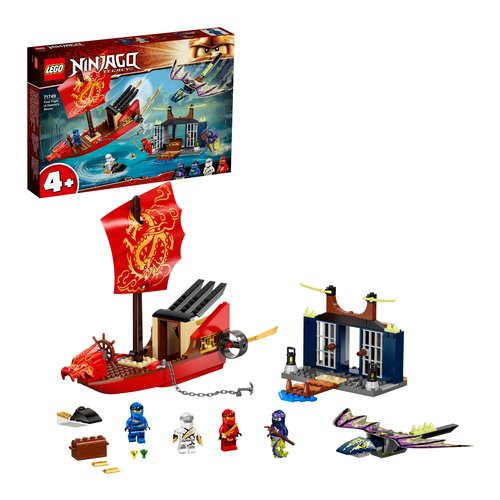 Costruzioni LEGO 71749 Ninjago Il volo finale del Vasciello del Destin