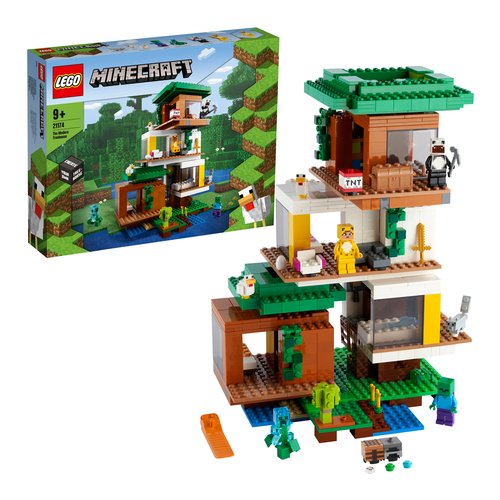 Costruzioni LEGO 21174 Minecraft La casa sull'albero moderna