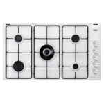 De Longhi - DeLonghi BL 59 DD, Bianco, Da incasso, 90 cm, Gas, Smaltato, 5 Fornello(i)