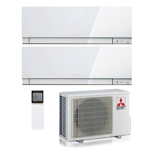Condizionatore dual Mitsubishi KIRIGAMINE Multisplit Zen Bianco