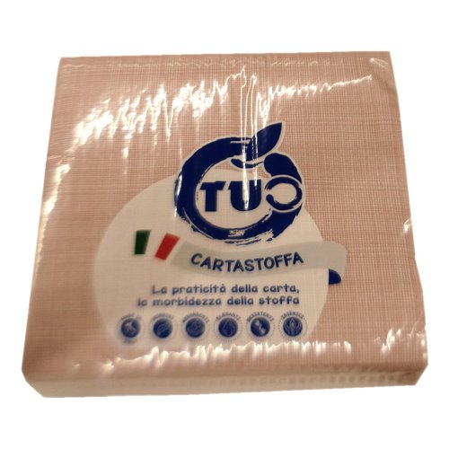 Set tovaglioli monouso Essebidue RO00900930 Oxford 2 Veli