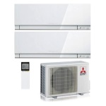 MITSUBISHI - Condizionatore fisso dual Mitsubishi Kirigamine Multisplit Zen MXZ2F42
