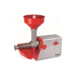 Artus - Passa pomodoro elettrico Artus S25I Rosso e Argento