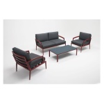 Amicasa - Set giardino Amicasa Torres Rosso